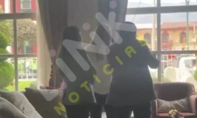 Le mienten a Dennys Cuba: Su Gerente Jorge Quispe Avila en reunion con campañista de Rafael Lopez