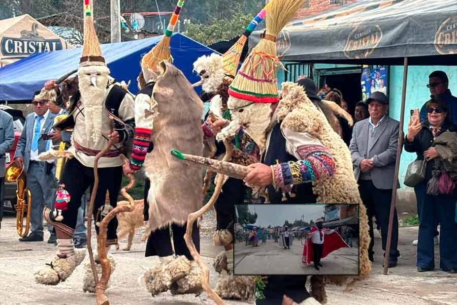 Matahuasi se viste de gala: Los Auquines dan inicio a la festividad de San Sebastián