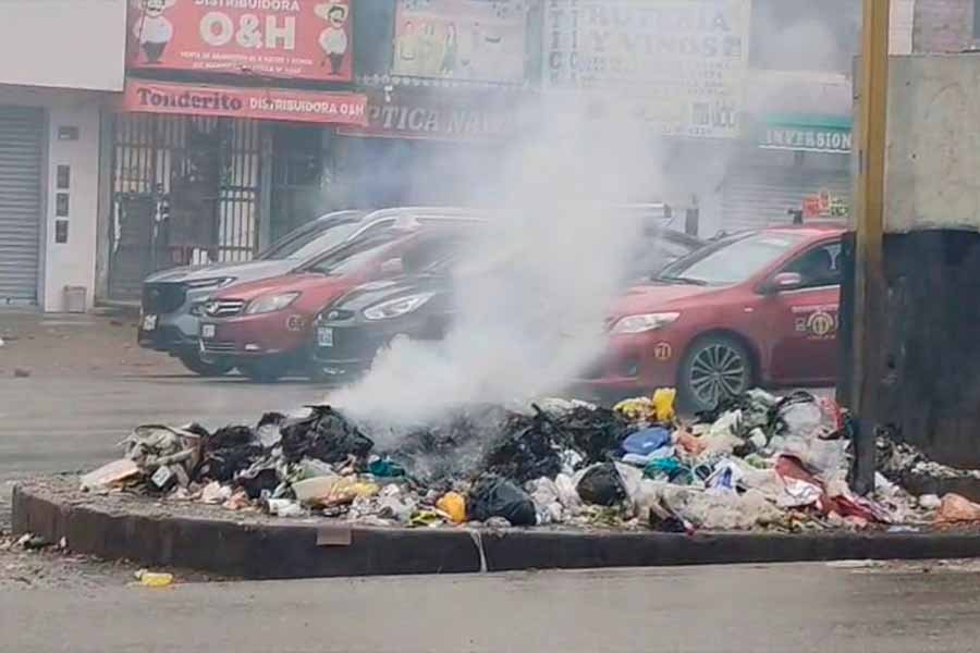 Crisis de basura en El Tambo escala a instancias legales