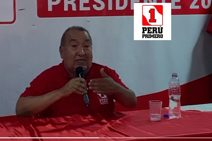 Mario Vizcarra se queja en Huancayo y exige la renuncia de José Jeri