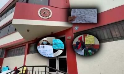 ¡DRAMA EN JUNÍN! Empresarios se encadenan frente al Colegio de Ingenieros por deuda de S/ 770 mil