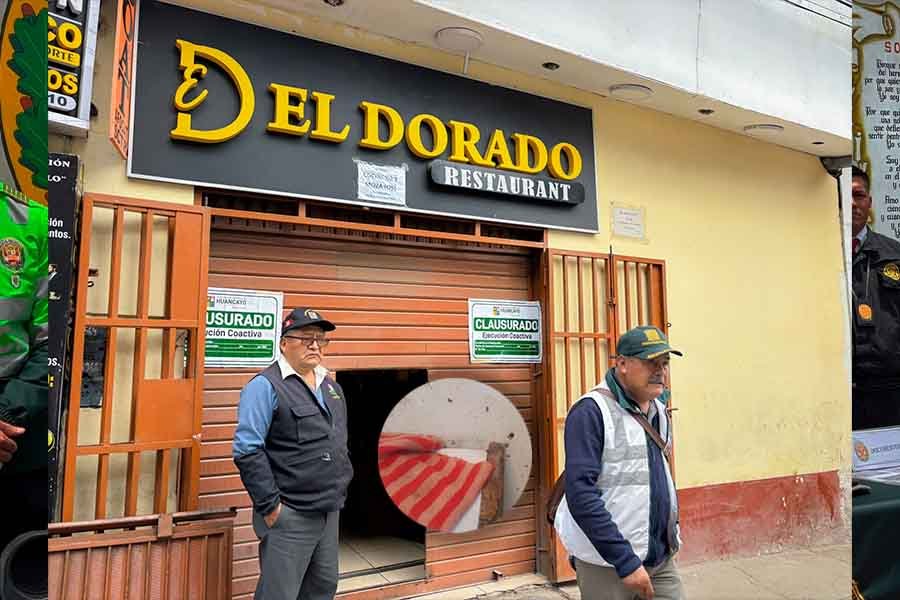 Clausuran restaurante “El Dorado” tras denuncia de agresión y hallazgo de heces de roedor en refrigeradora