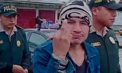 ¡sinvergüenza! roba lentes y en la comisaría se pone más "gallito" que nunca