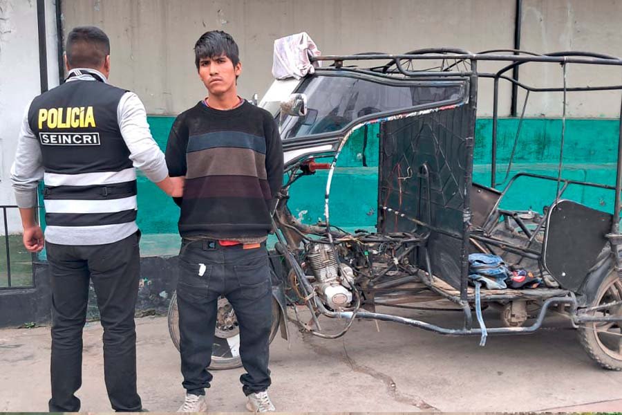 Ocopilla: Desmantelan mototaxi y capturan a presunto delincuente "Carmelo"
