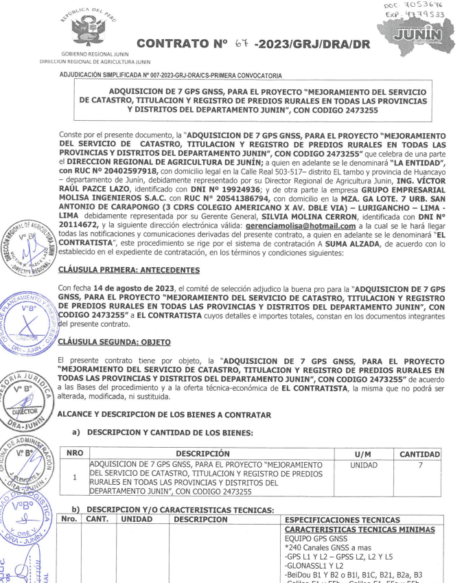 Silvia Molina presentó documentos irregulares para ganar contrato por S/ 329 mil en la DRAJ