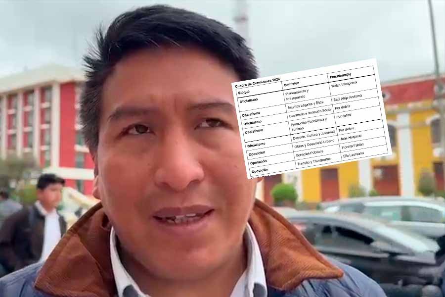 Oficialismo blinda comisiones de presupuesto y ética en el cierre de gestión de Dennis Cuba