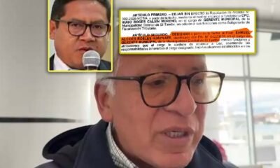 Inestabilidad y polémica en El Tambo: Nuevo gerente municipal asume entre cuestionamientos