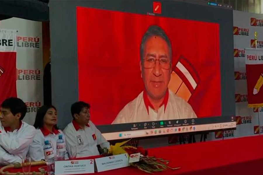 Desde la clandestinidad: Vladimir Cerrón reaparece en Huancayo y lanza advertencia electoral para el 2026