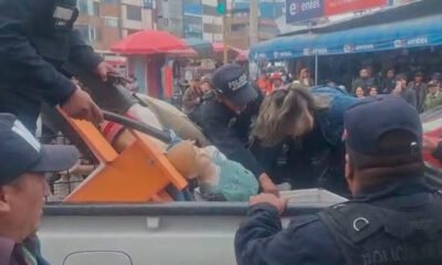 Decomisan productos que estaban en la vía pública en el jr. Cajamarca