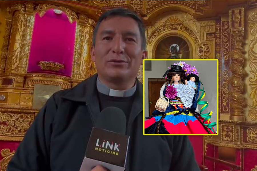 Virgen de Cocharcas viste traje típico del Akshutatay