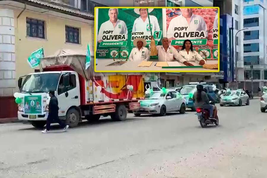 Fernando ‘Popi’ Olivera en Huancayo: “Cerrón nos cree imbéciles, Arriola ha sido su protector”