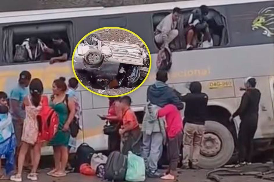 Tragedia en la ruta Canta–Huayllay: Choque frontal deja cuatro fallecidos