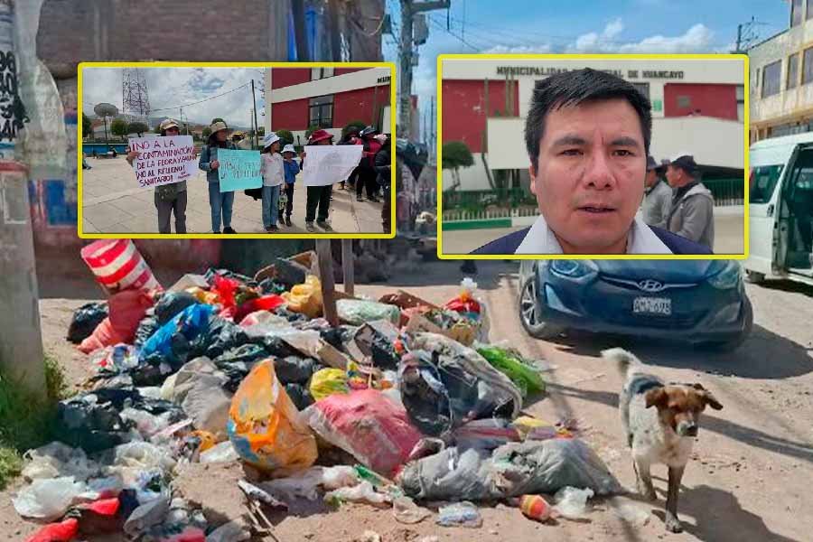 Pilcomayo protesta: Exigen al Gobierno Regional terreno para basura ante falta de soluciones