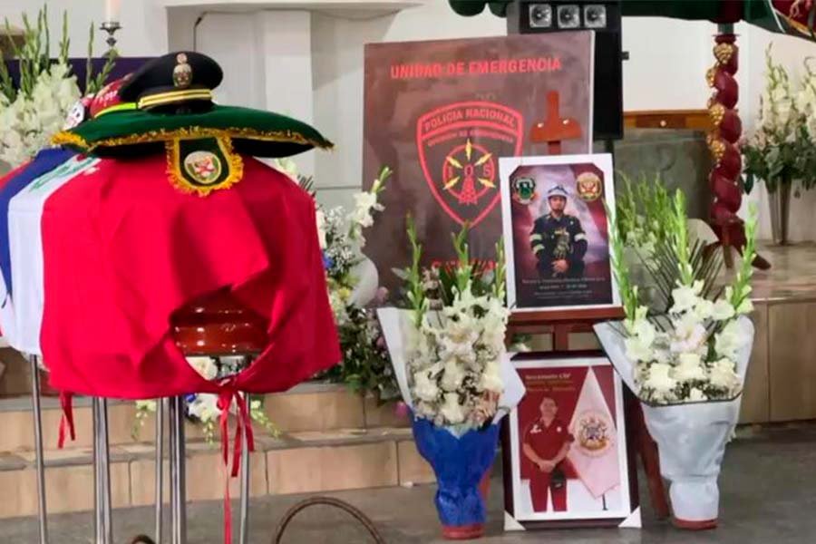 Pucará despide como héroe al suboficial que dio su vida por rescatar a un perro en el Río Rímac