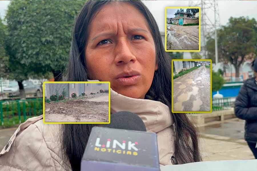 Vecinos del pasaje Jazmines exigen ser incluidos en proyecto de pistas y veredas