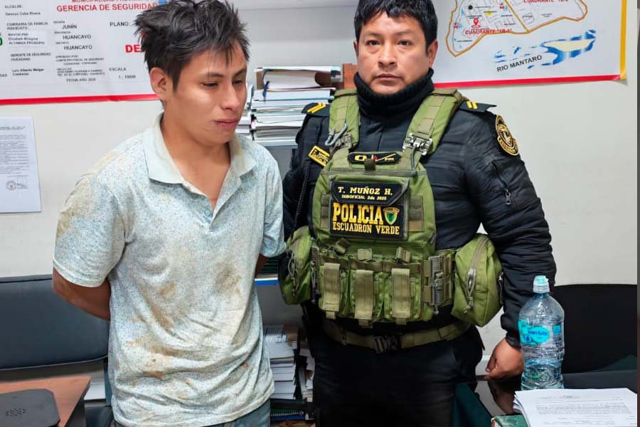 Sujeto es detenido por presunta agresión física y psicológica contra su conviviente