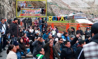 Segundo día de paro: Movilizaciones y bloqueos intermitentes en La Oroya por Nueva Carretera Central