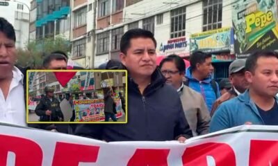 Junín: Paro regional arranca con fuerte presencia de funcionarios pero baja respuesta ciudadana