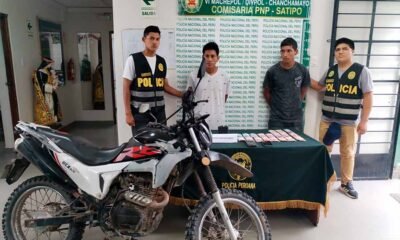 Golpe a la delincuencia en Satipo: Caen dos presuntos implicados en asalto a mano armada a grifo