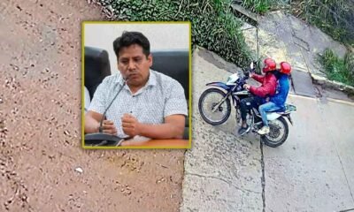 Cámaras de seguridad captan a presuntos sicarios que dispararon contra alcalde de Coviriali
