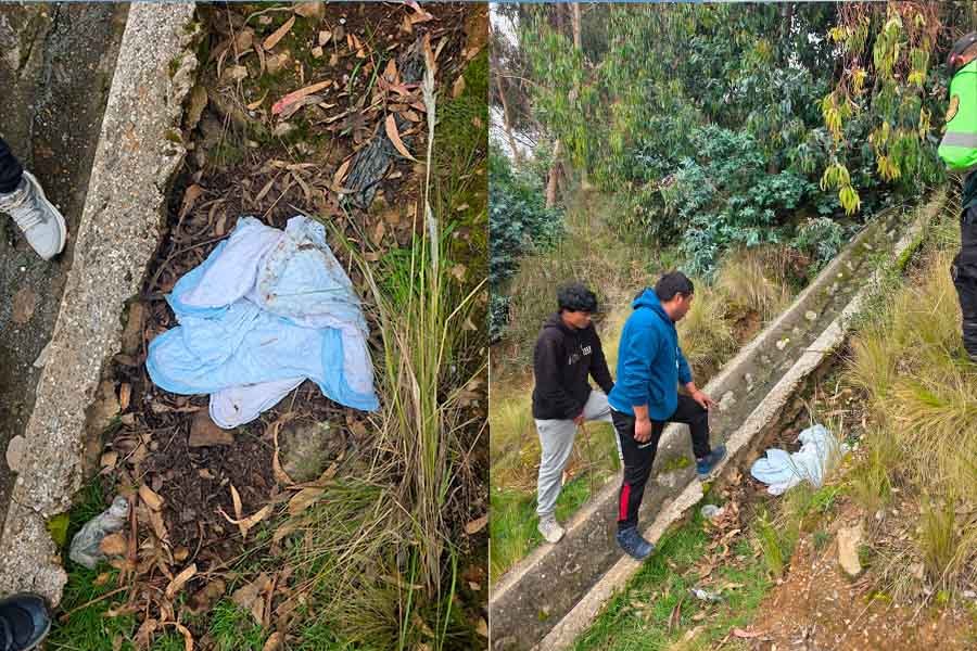 Conmoción en Jauja: Hallan cuerpo de recién nacido abandonado en canal de riego