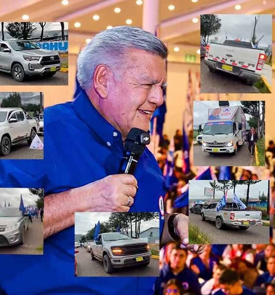 proveedores del Estado y personas cuestionadas movilizan vehículos a favor de APP