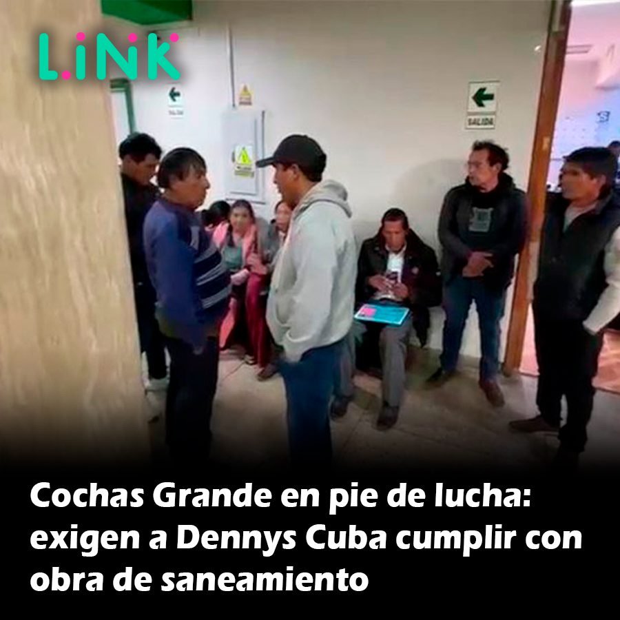 Cochas Grande en pie de lucha: exigen a Dennys Cuba cumplir con obra de saneamiento