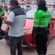  Grave choque entre colectivo y moto deja dos heridos de consideración