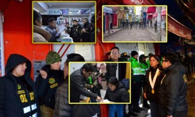 Golpe al crimen organizado: Caen “Los Tecnológicos del Mantaro” en megaoperativo en el Pasaje Andaluz