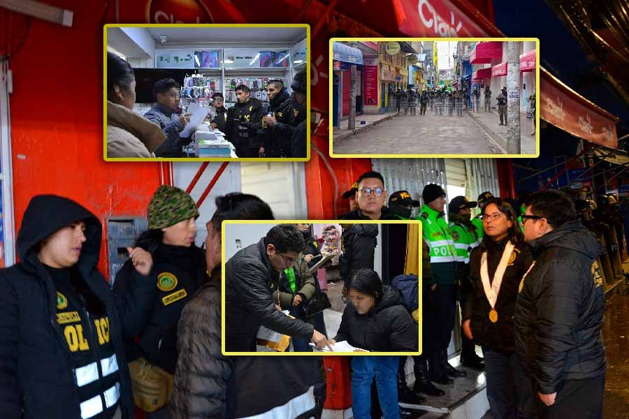 Golpe al crimen organizado: Caen “Los Tecnológicos del Mantaro” en megaoperativo en el Pasaje Andaluz