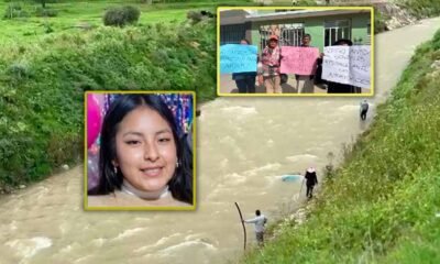 Familiares recorren el río Shullcas tras extraña desaparición de universitaria