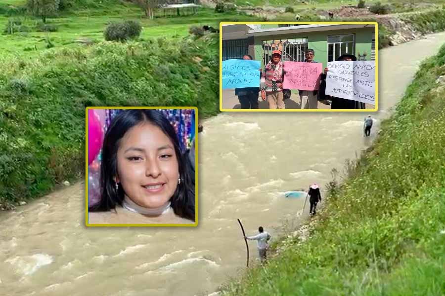Familiares recorren el río Shullcas tras extraña desaparición de universitaria