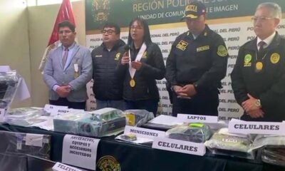 Ley "Pro Crimen" frena golpe a red "Los Tecnológicos del Mantaro" en Huancayo