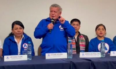 Acuña en Huancayo: Intenta sacudirse de escándalo por contrataciones vinculadas a Brunella Horna