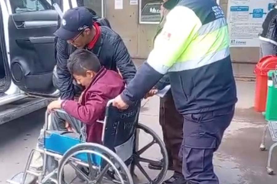 Estudiante de 14 años sufre fuerte caída en el colegio Santa Isabel: fue evacuado de emergencia
