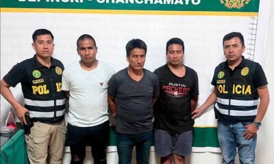Operativo "Impacto 2025": DEPINCRI Chanchamayo captura a tres sujetos por tentativa de homicidio con machetes