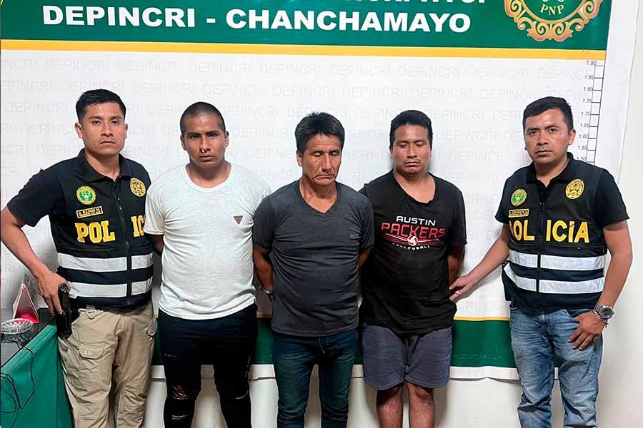 Operativo "Impacto 2025": DEPINCRI Chanchamayo captura a tres sujetos por tentativa de homicidio con machetes