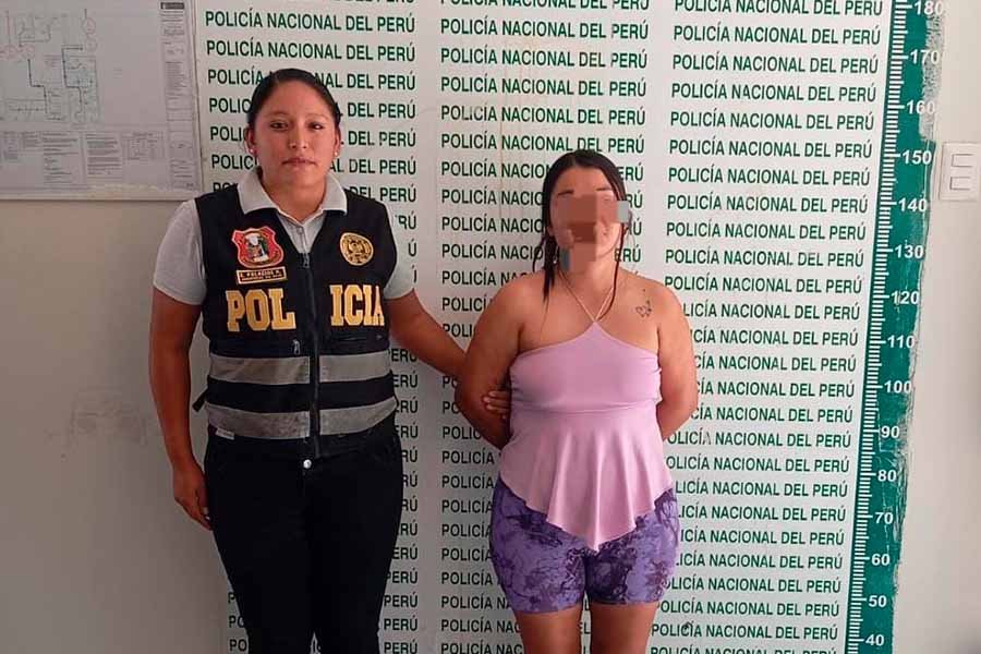 Policía de Satipo captura a mujer implicada en presunta trata de personas