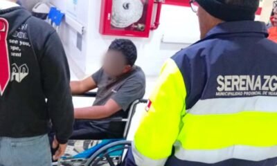 Joven termina hospitalizado tras violento intento de asalto a la salida de una discoteca