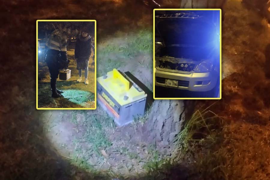 HUANCAYO: Delincuente huye tras ser descubierto robando autopartes en El Tambo