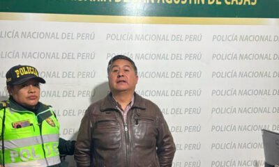 Intervienen a exgerente regional de Unchupaico Javier Yauri por presunto peligro común en Huancayo