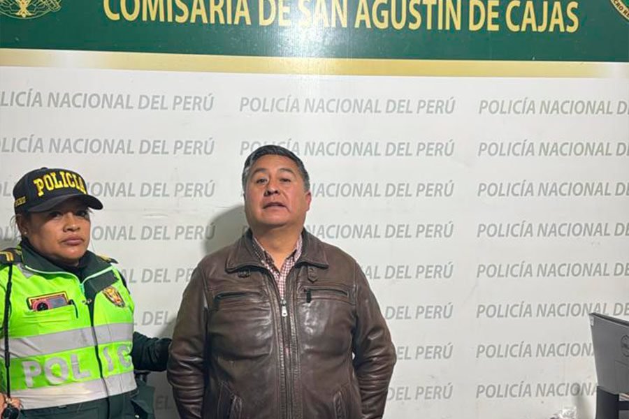Intervienen a exgerente regional de Unchupaico Javier Yauri por presunto peligro común en Huancayo