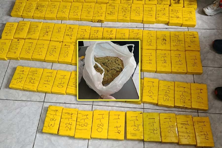 Golpe al narcotráfico: Caen "Los Fríos de Pampas" con cargamento de droga valorizado en medio millón de soles