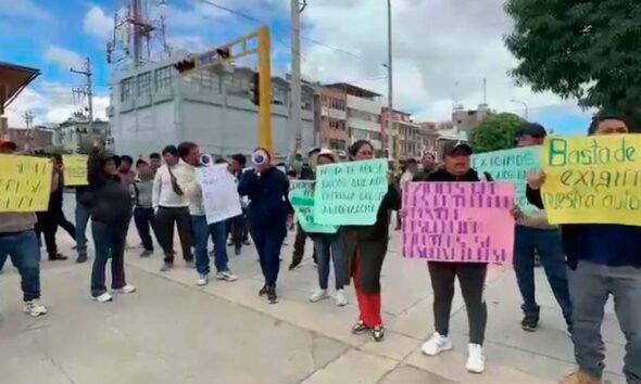 Escándalo en Huancayo: Transportistas protestan y denuncian "trabas" en concesión de rutas