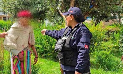 Auxilian a adulta mayor con múltiples heridas y pérdida de sangre en Huancayo