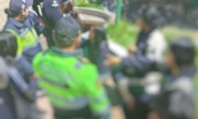 Serenos intervienen a escolares por presunto consumo de alcohol en parque Bolívar de Huancayo