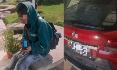 Intervienen a sujeto que manipulaba vehículo ajeno en la madrugada