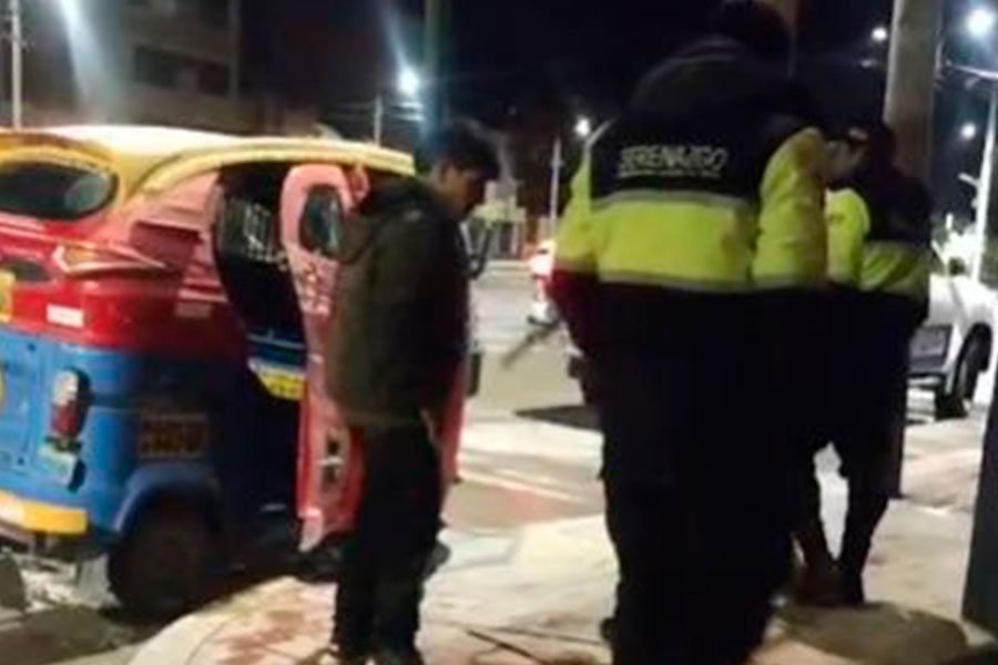 Serenos y Policía intervienen gresca en la vía pública en el barrio de Puzo