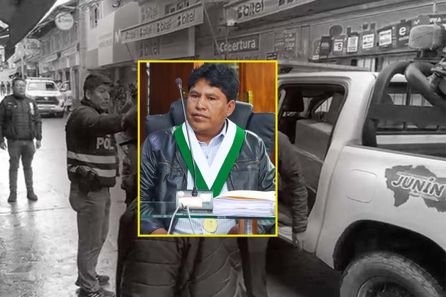 Intervienen a regidor de Huancayo por presunta falsedad genérica vinculada a placa vehicular