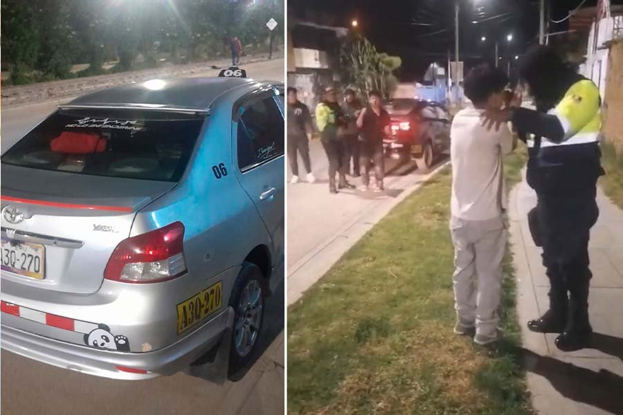 Taxista denuncia agresión de dos pasajeros que se negaron a pagar carrera en Huancayo